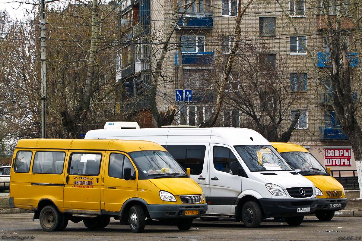 Nizhegorodskaya region, GAZ-3269-10-03 (X8332690B) č. АК 430 52; Nizhegorodskaya region — Bus stations, End Stations