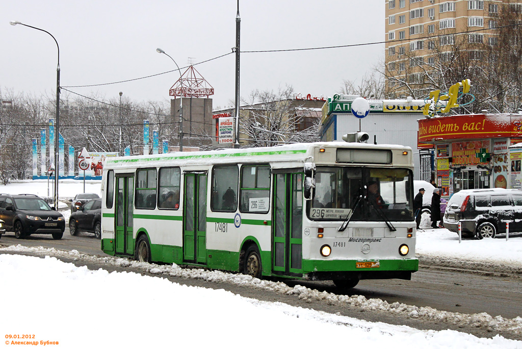 Москва, ЛиАЗ-5256.25 № 17481