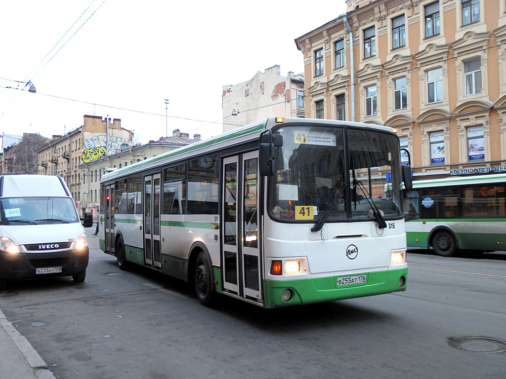 Санкт-Петербург, ЛиАЗ-5293.53 № 315