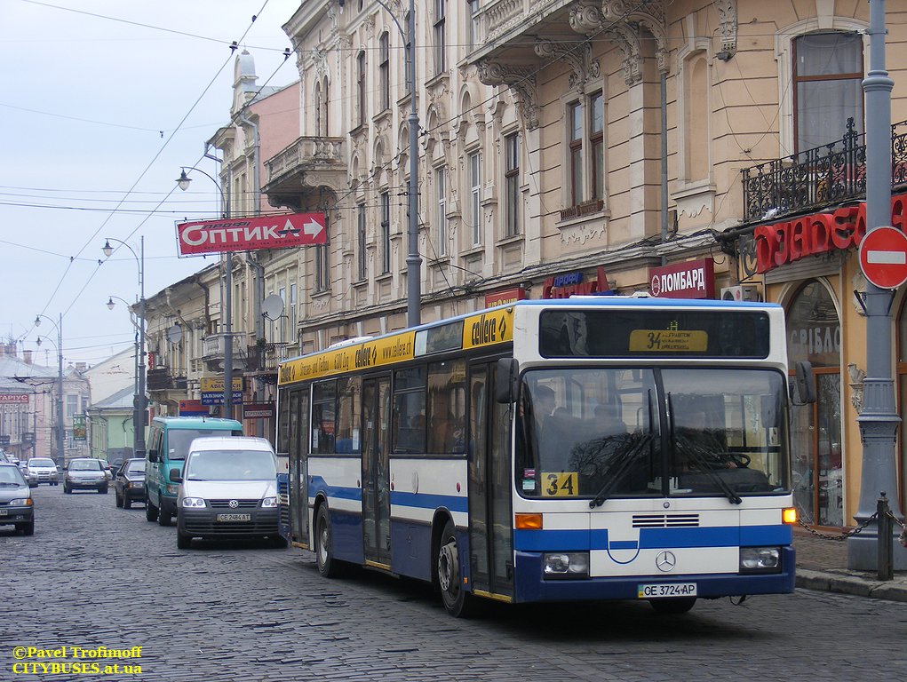 Черновицкая область, Mercedes-Benz O405N № CE 3724 AP