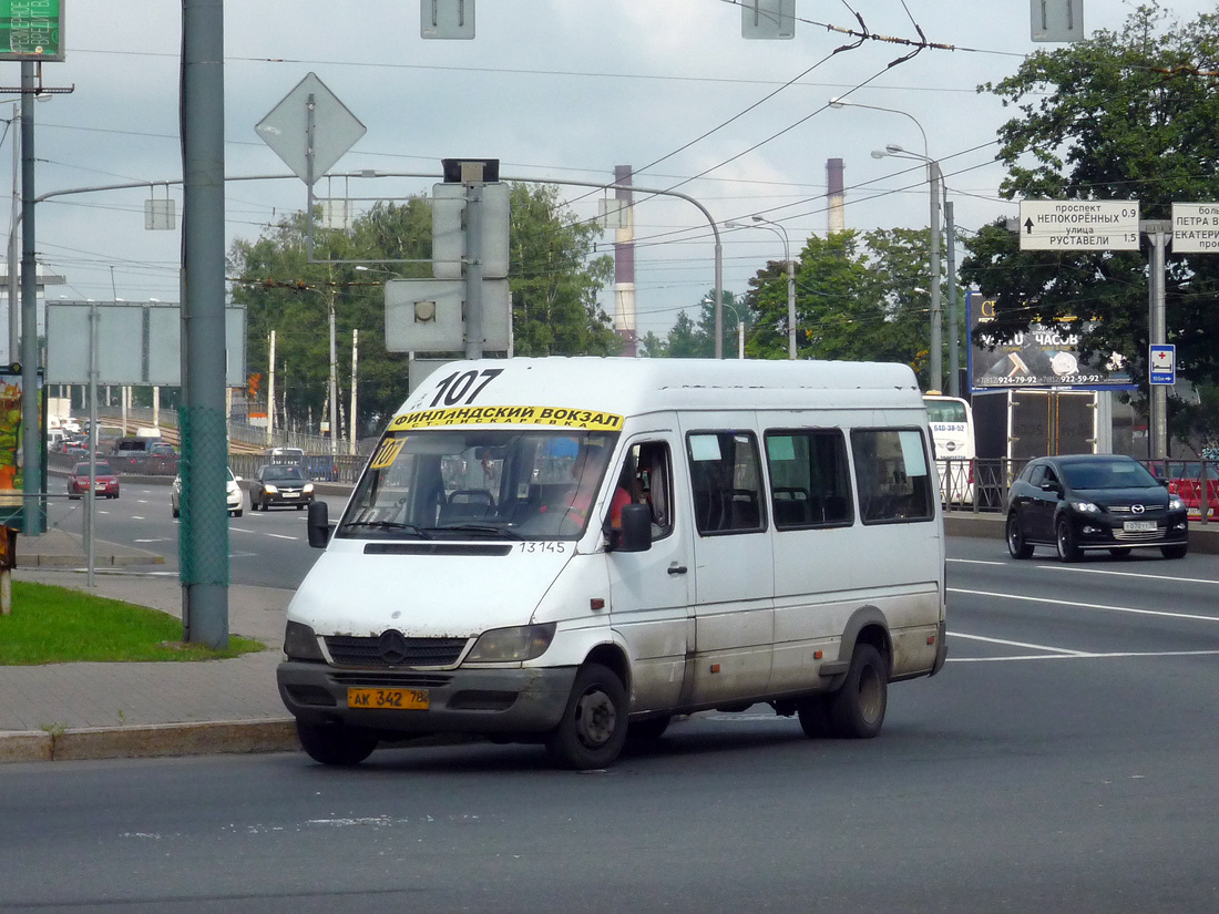 Санкт-Петербург, Mercedes-Benz Sprinter W904 408CDI № 13145