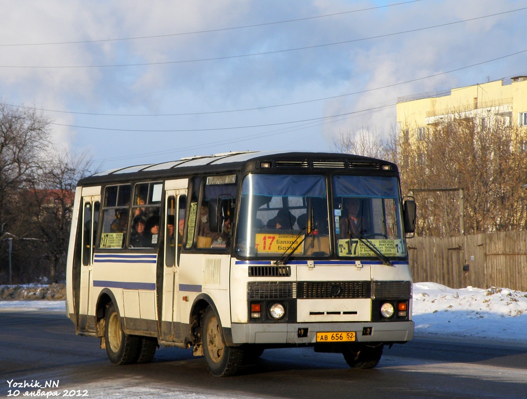 Нижегородская область, ПАЗ-32054 № АВ 656 52