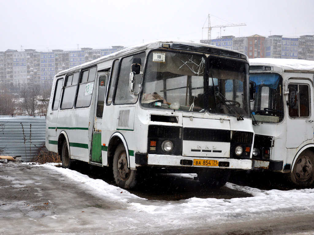 Тульская область, ПАЗ-3205-110 № ВА 854 71