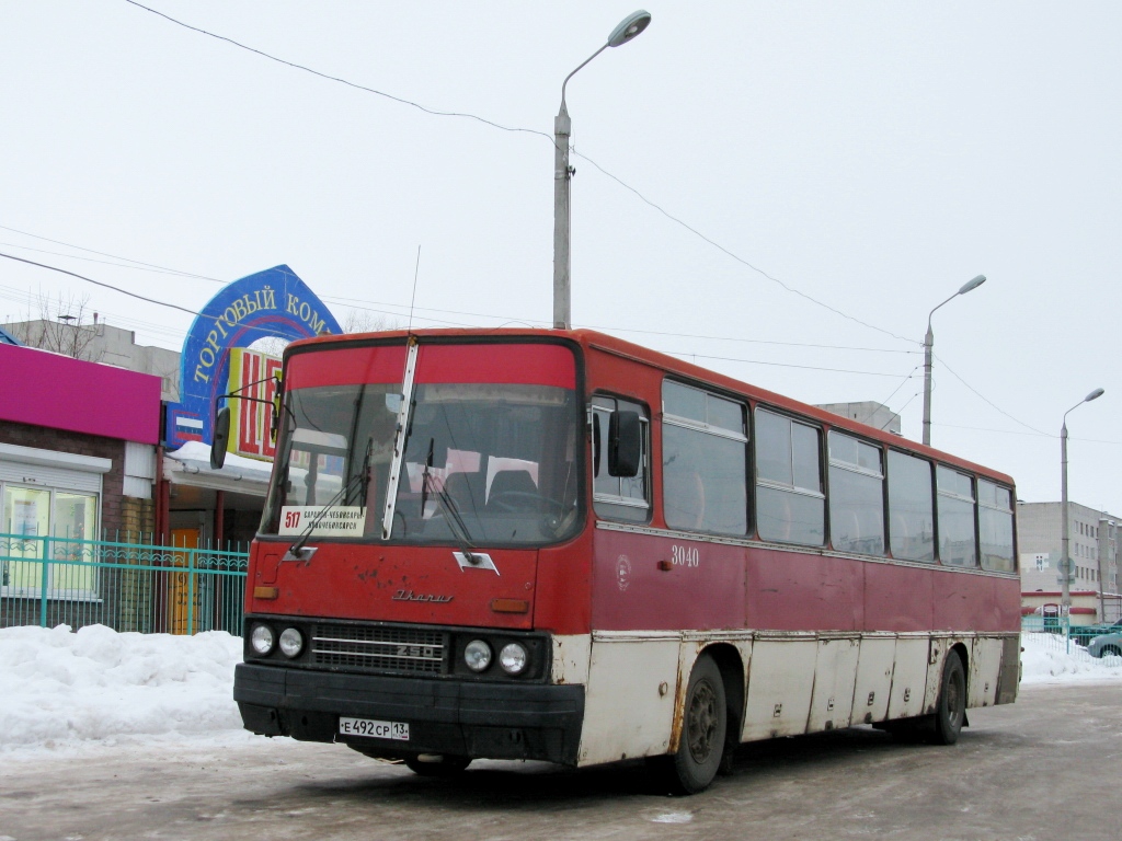 Мордовия, Ikarus 250.59 № Е 492 СР 13