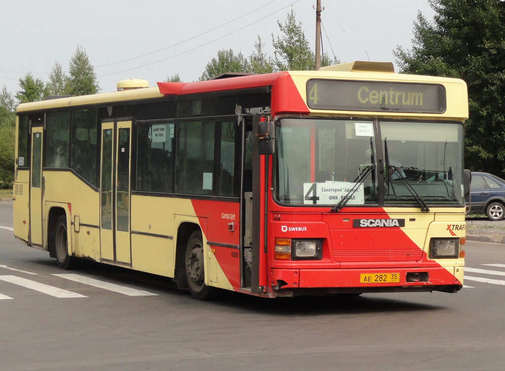 Вологодская область, Scania CN113CLL MaxCi № АЕ 282 35