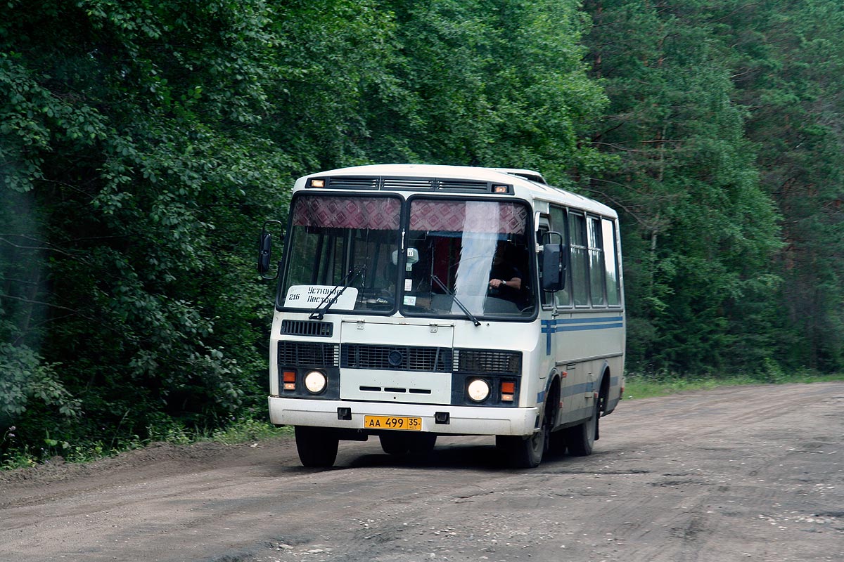 Вологодская область, ПАЗ-3205-110 № АА 499 35