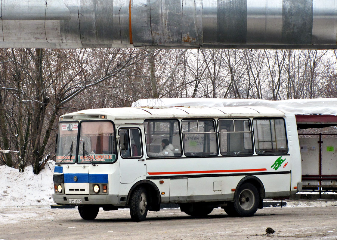 Нижегородская область, ПАЗ-32054 № В 215 АТ 152