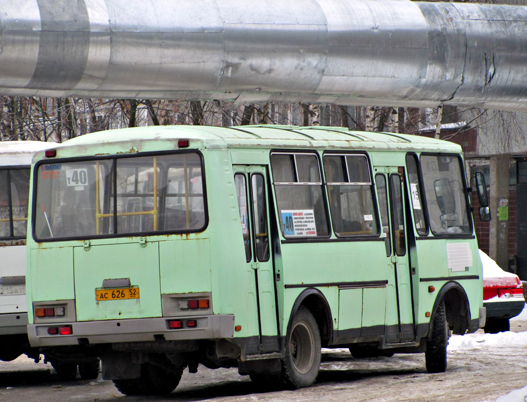 Нижегородская область, ПАЗ-32054 № АС 626 52