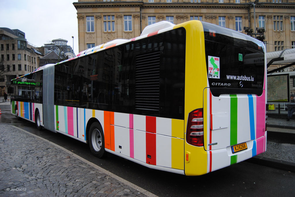 Люксембург, Mercedes-Benz O530G Citaro facelift G № 51