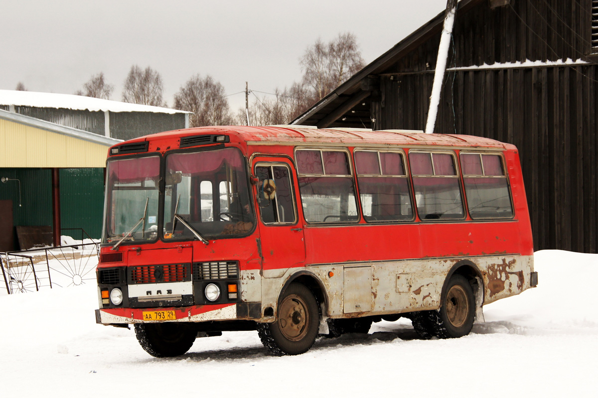 Архангельская область, ПАЗ-3205 (00) № АА 793 29