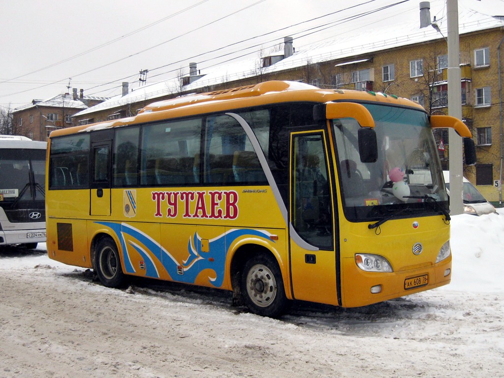 Ярославская область, Sunlong SLK6790F1G № АК 608 76