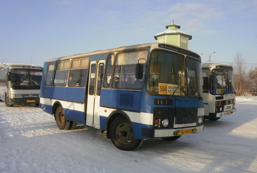 Красноярский край, ПАЗ-3205 (00) № АТ 490 24