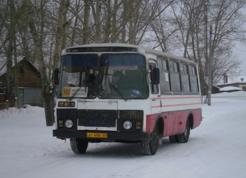 Красноярский край, ПАЗ-3205 (00) № АТ 498 24