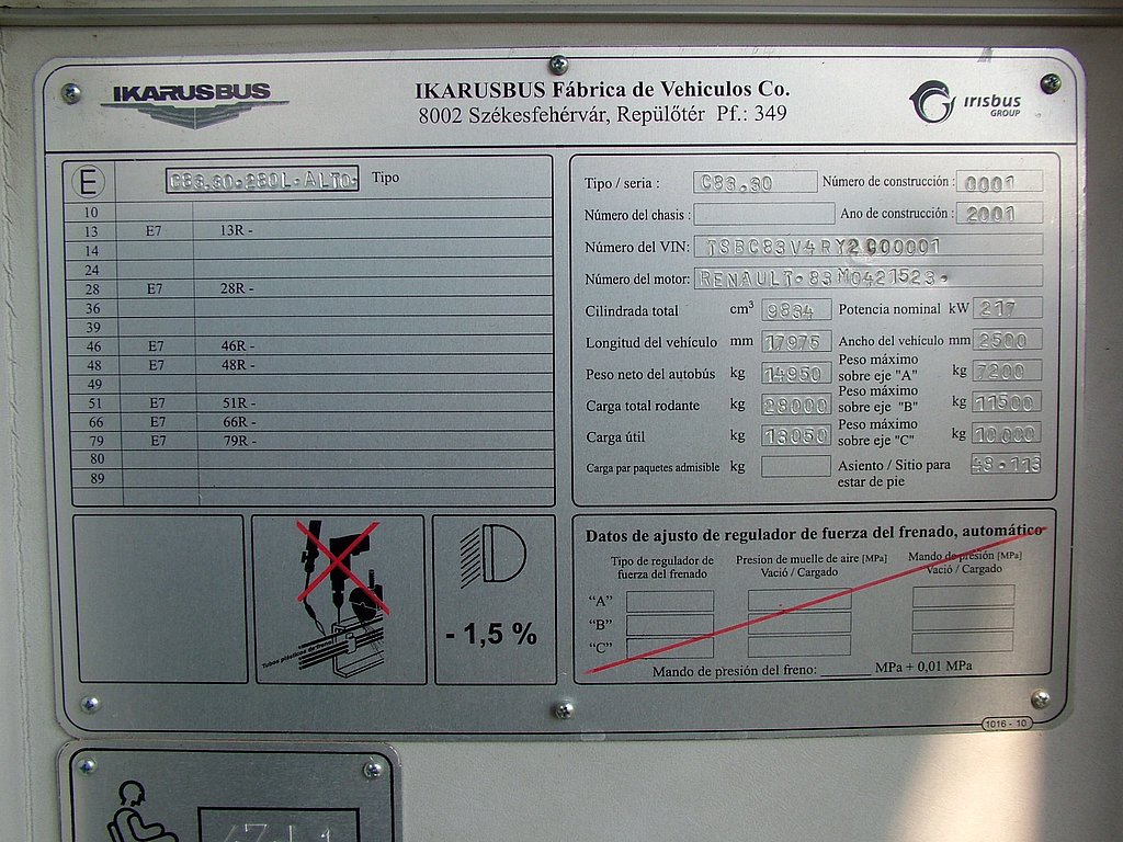 Венгрия, Ikarus C83.30 № KBK-784