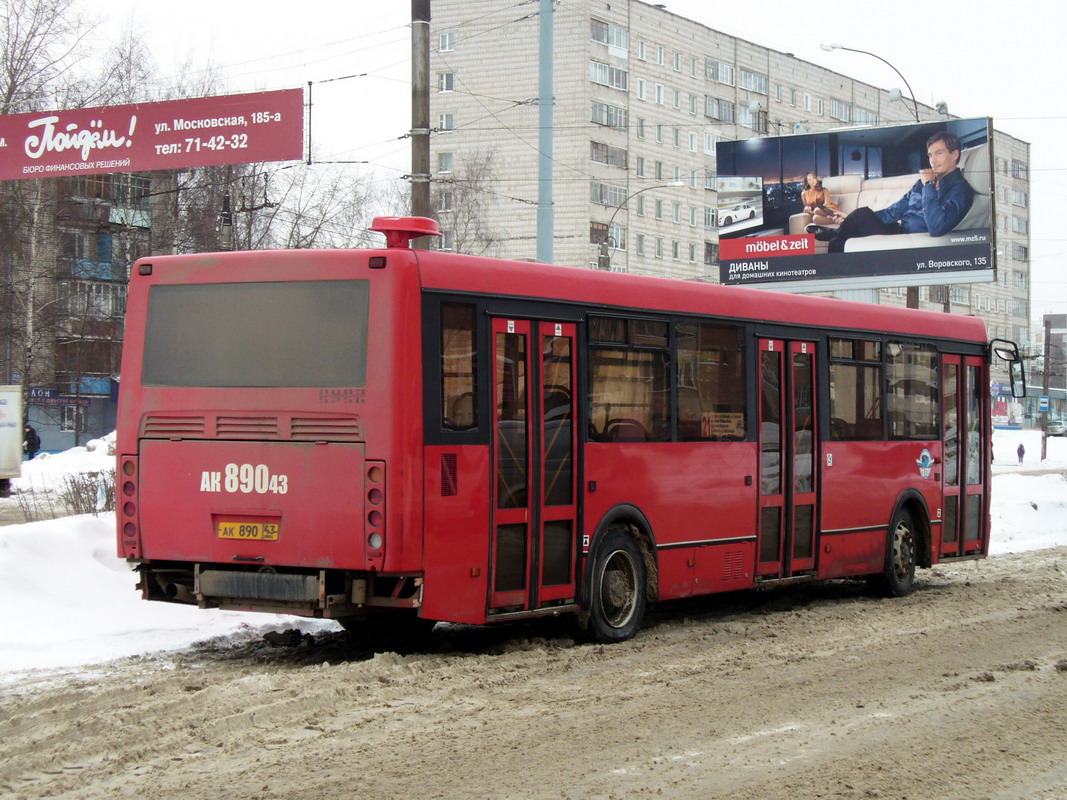 Кировская область, ЛиАЗ-5256.53 № АК 890 43