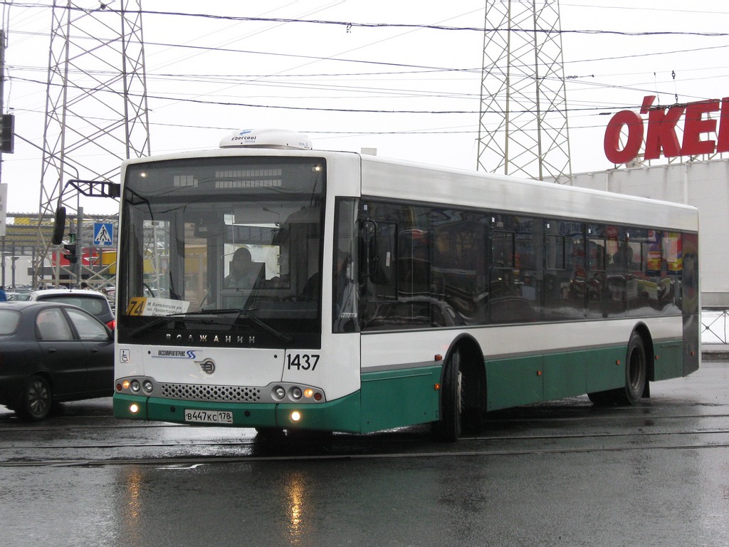 Санкт-Петербург, Волжанин-5270-20-06 "СитиРитм-12" № 1437