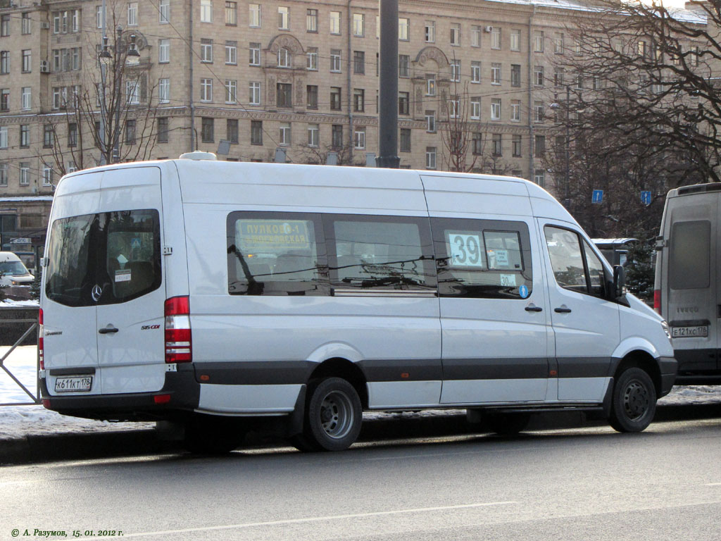 Санкт-Петербург, Луидор-22360C (MB Sprinter) № К 611 КТ 178