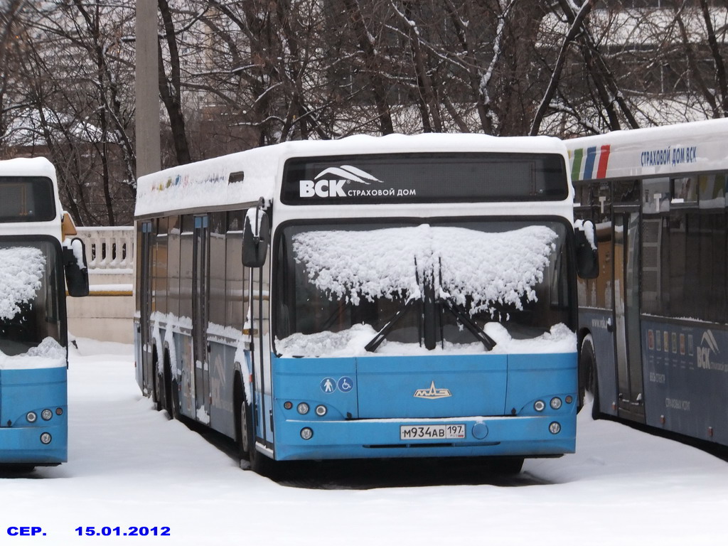 Москва, МАЗ-107.466 № М 934 АВ 197 — Фото — Автобусный транспорт