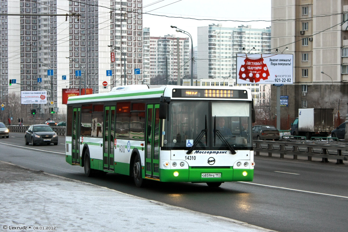 Москва, ЛиАЗ-5292.21 № 14310