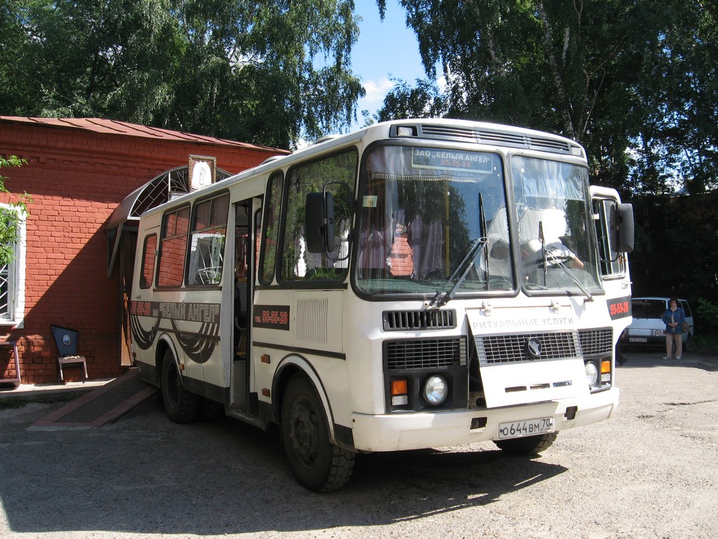 Томская область, ПАЗ-32053-80 № О 644 ВМ 70