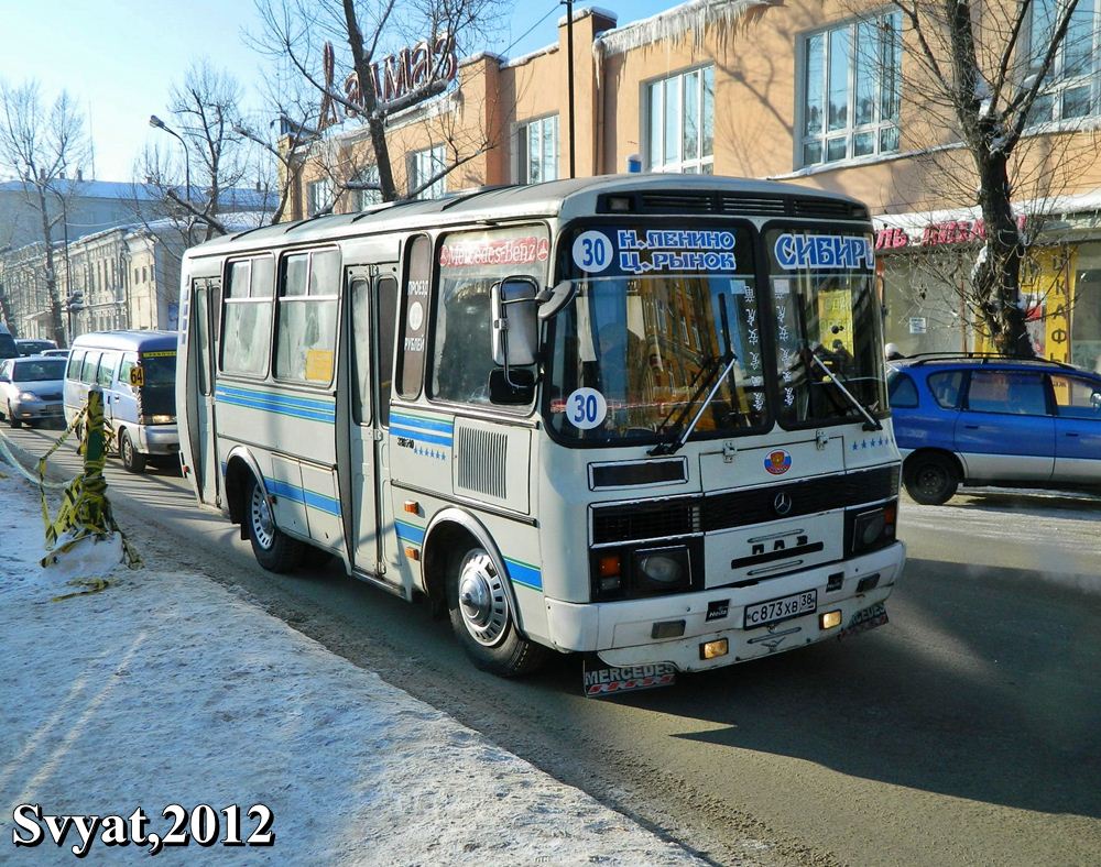 Иркутская область, ПАЗ-32054 № С 873 ХВ 38