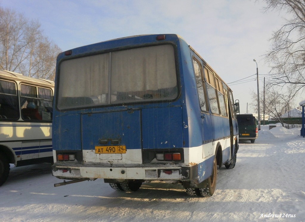 Красноярский край, ПАЗ-3205 (00) № АТ 490 24