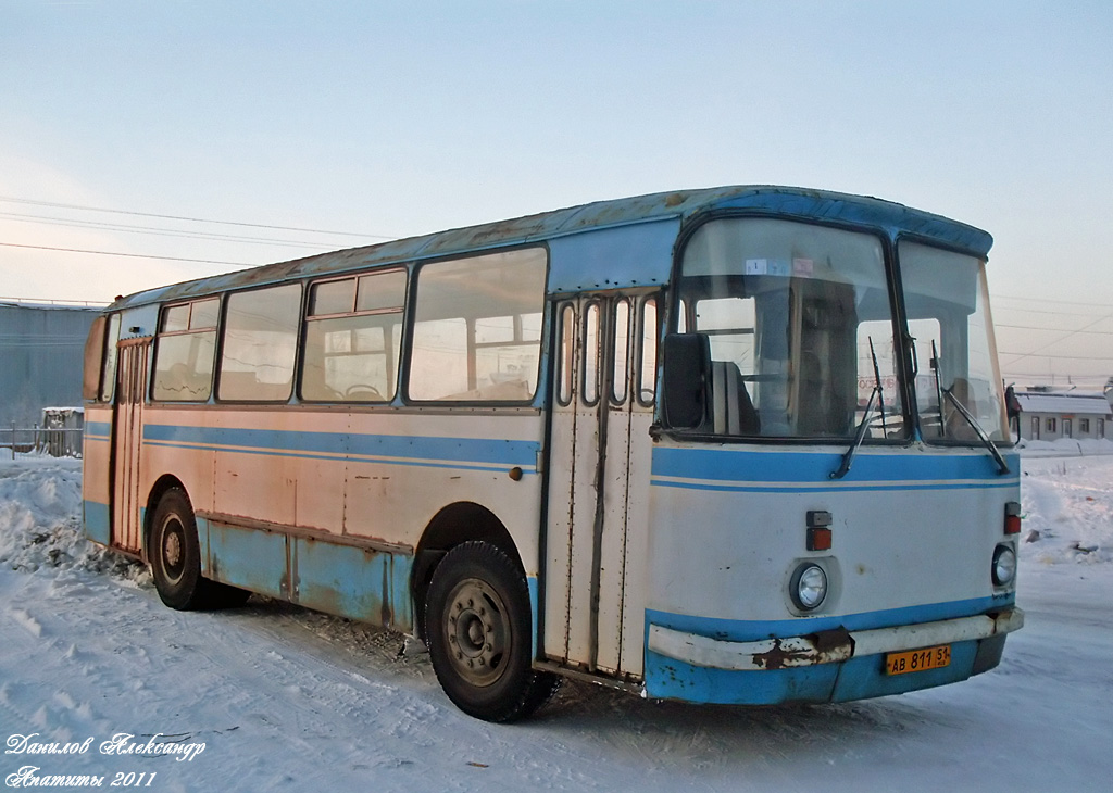 Мурманская область, ЛАЗ-695Н № АВ 811 51