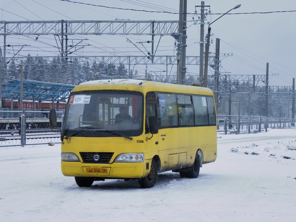 Санкт-Петербург, Golden Dragon XML6720C № АН 346 78