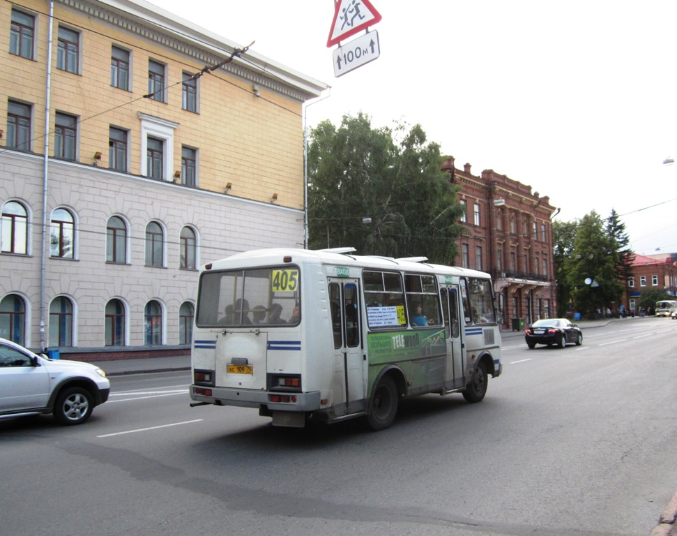 Томская область, ПАЗ-32054 № АС 109 70