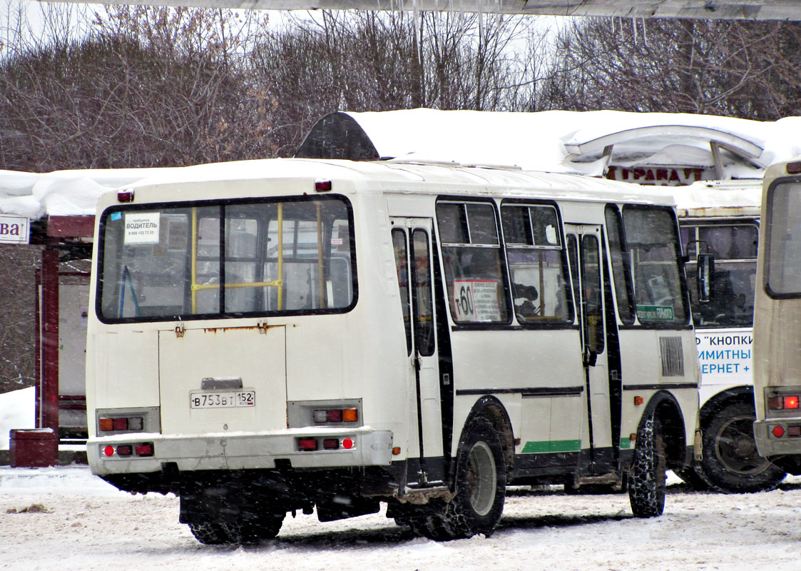 Нижегородская область, ПАЗ-32054 № В 753 ВТ 152