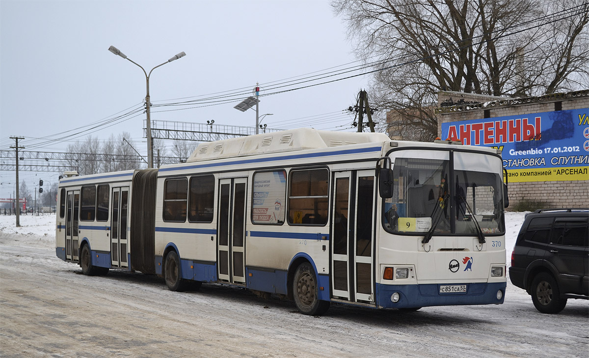 Новгородская область, ЛиАЗ-6212.70 № 370