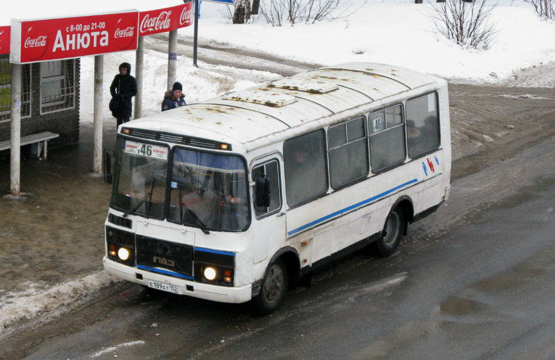 Нижегородская область, ПАЗ-32054 № Е 189 АТ 152