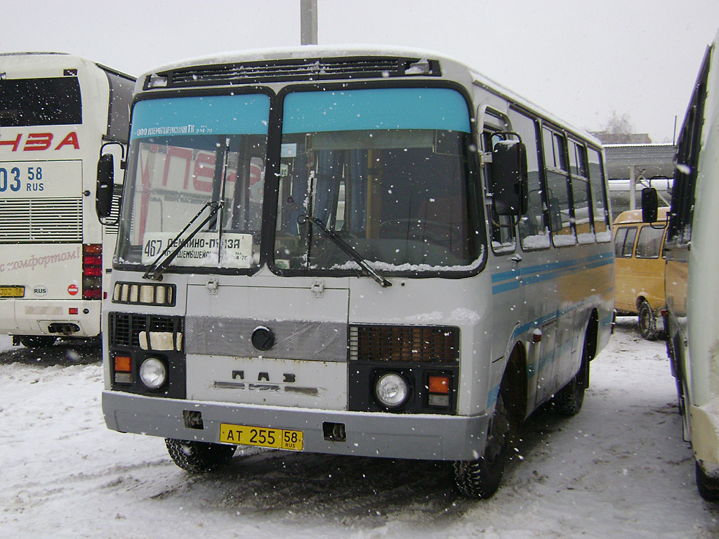 Пензенская область, ПАЗ-32054 № АТ 255 58