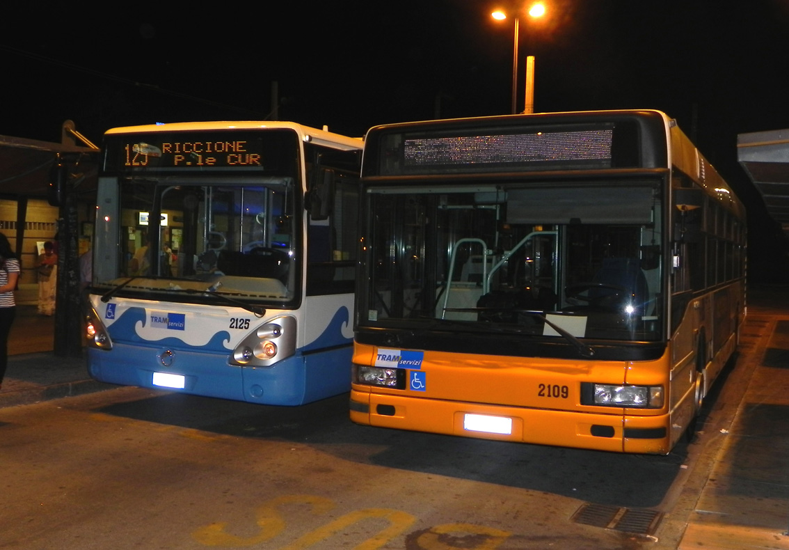 Италия, IVECO CityClass 491E.12.27 № 2109; Италия, Irisbus Citelis 12M № 2125