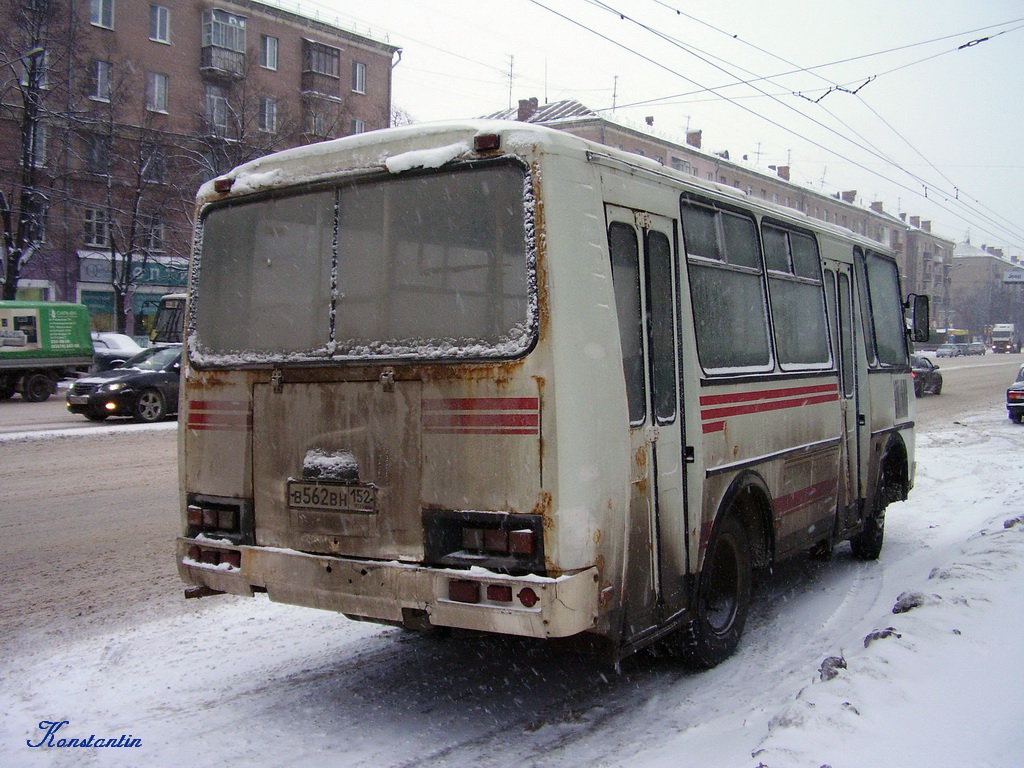 Нижегородская область, ПАЗ-3205-110 № В 562 ВН 152