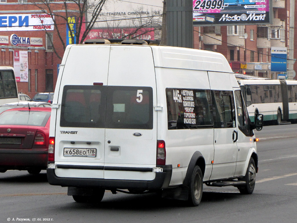 Санкт-Петербург, Самотлор-НН-3236 (Ford Transit) № К 658 ЕО 178