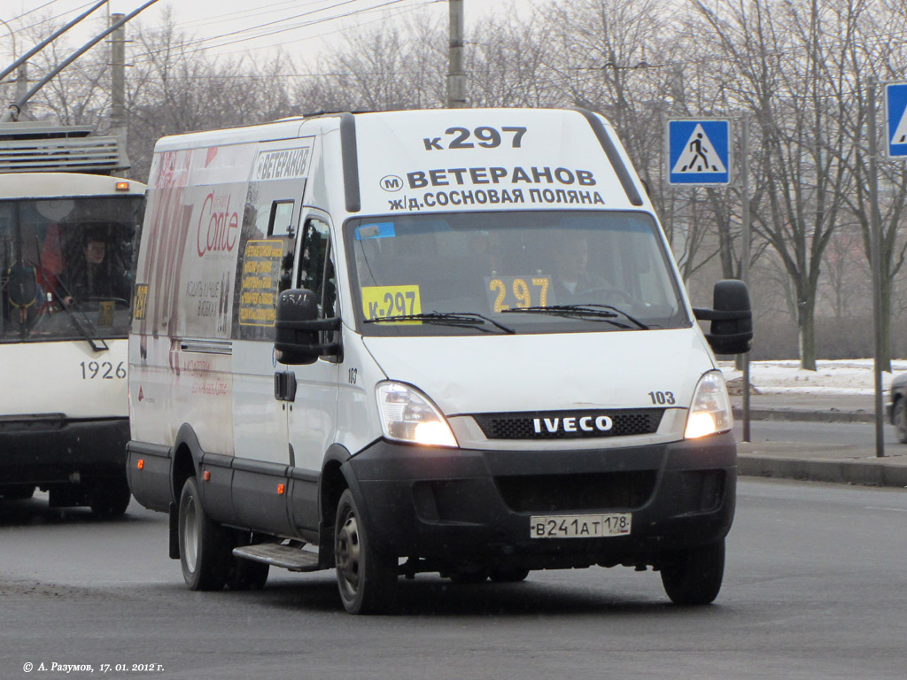 Санкт-Петербург, Нижегородец-2227UT (IVECO Daily) № 103