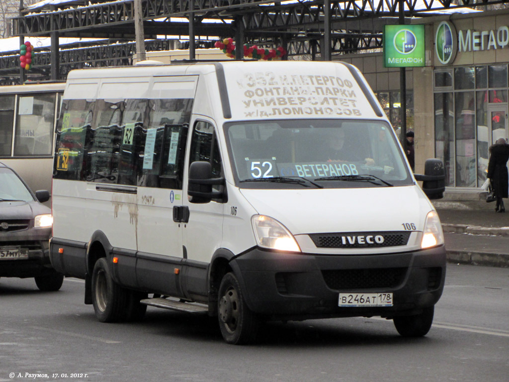 Санкт-Петербург, Нижегородец-2227UT (IVECO Daily) № 106