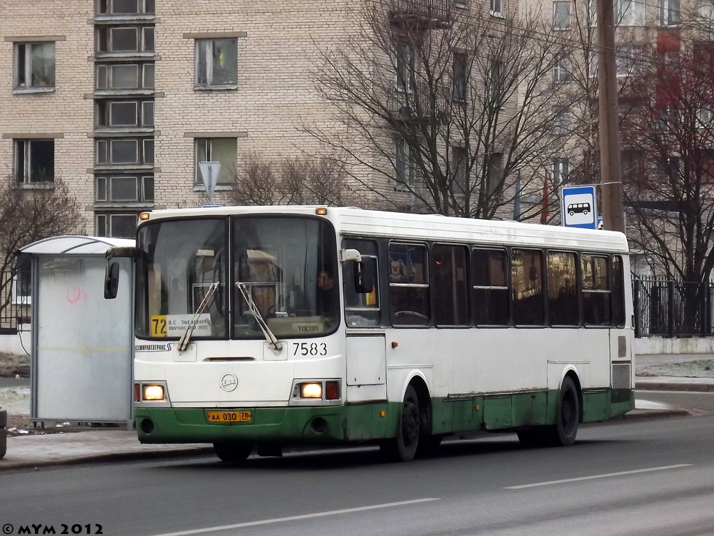 Санкт-Петербург, ЛиАЗ-5256.25 № 7583