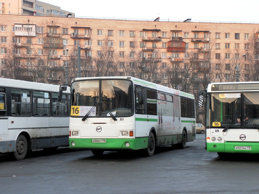 Санкт-Петербург, ЛиАЗ-5293.53 № 321