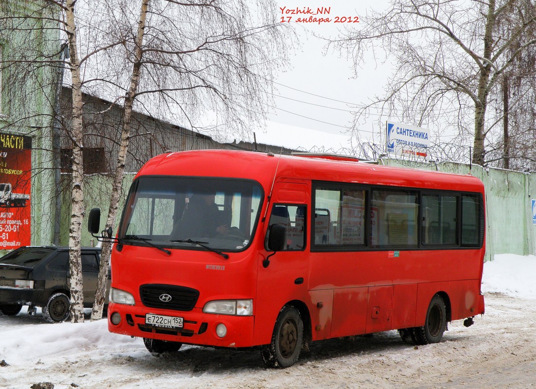 Нижегородская область, Hyundai County LWB C09 (ТагАЗ) № Е 722 СН 152
