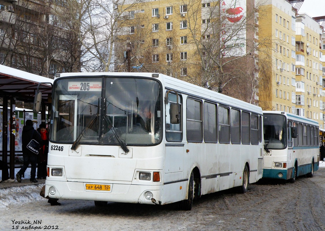 Nizhegorodskaya region, LiAZ-5256.26 Nr. 62246