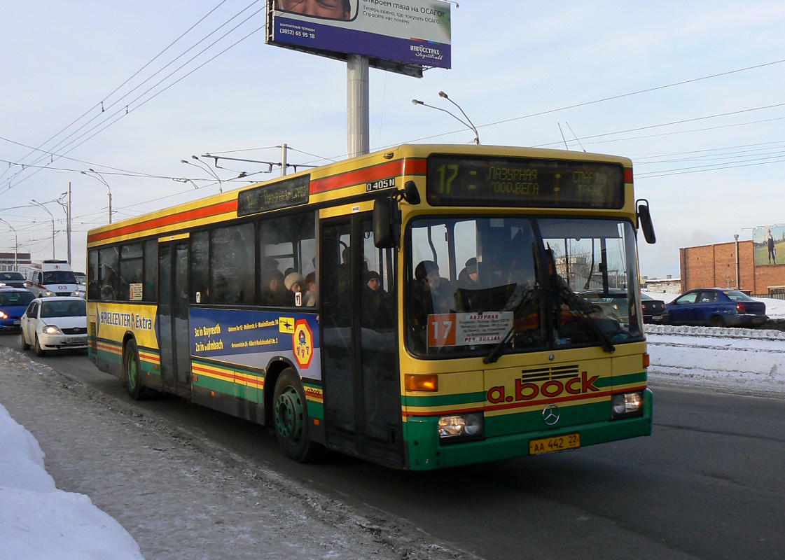 Алтайский край, Mercedes-Benz O405N № АА 442 22