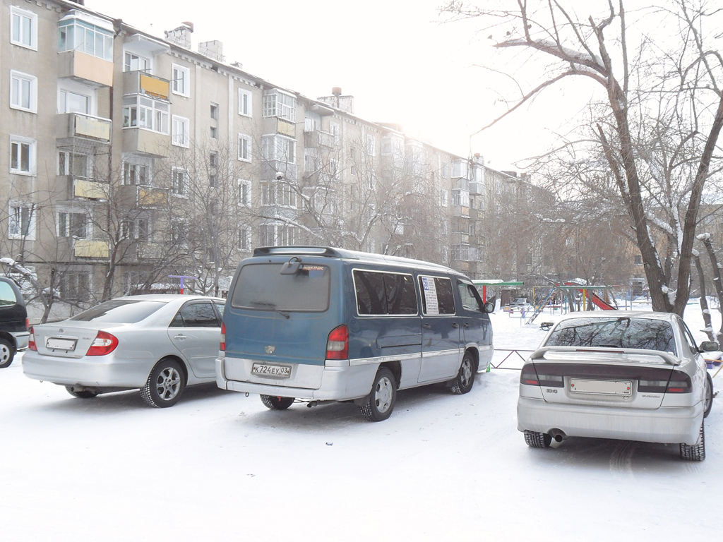 Buryatia, SsangYong Istana Nr. К 724 ЕУ 03