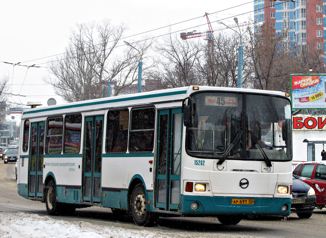 Нижегородская область, ЛиАЗ-5256.26 № 15262