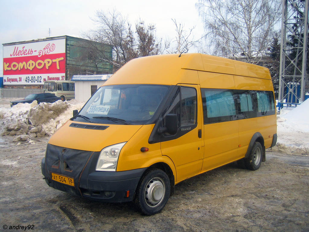 Пензенская область, Нижегородец-222702 (Ford Transit) № АТ 504 58