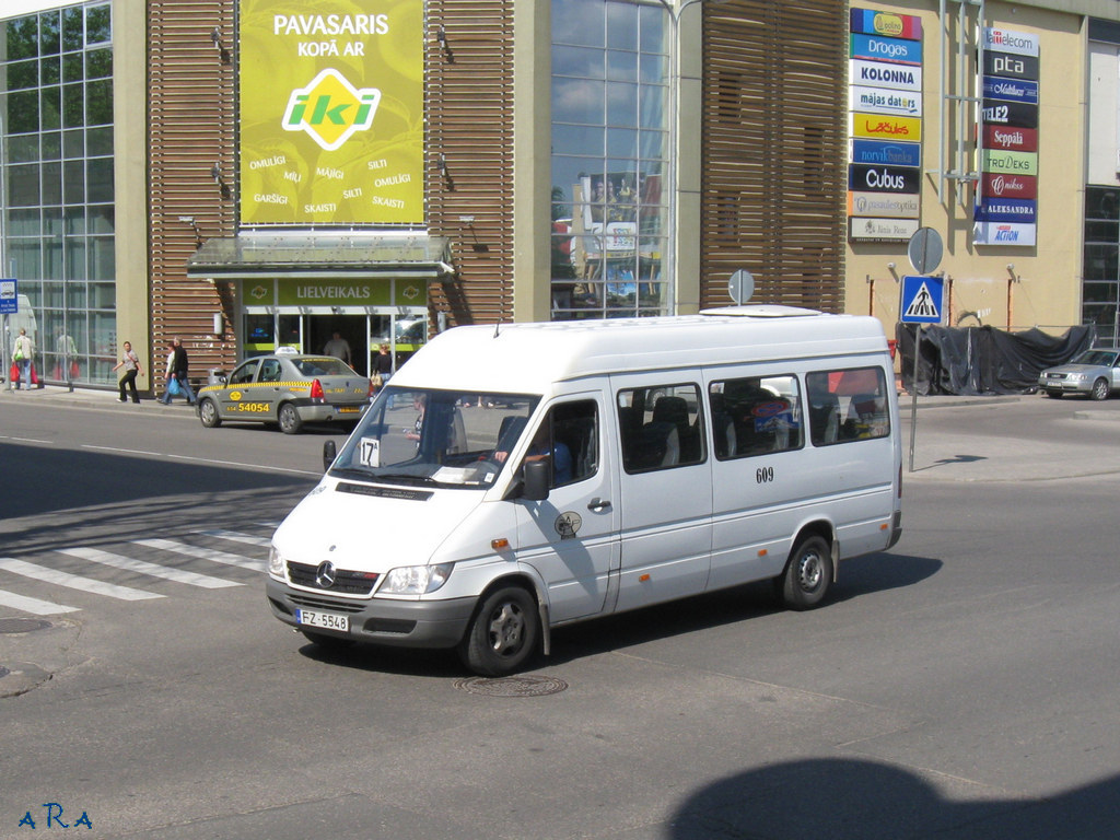 Латвия, Mercedes-Benz Sprinter W903 311CDI № 609