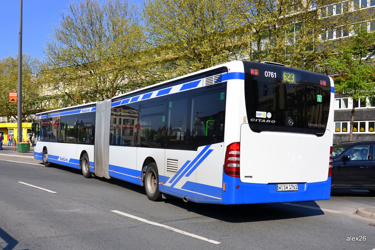 Северный Рейн-Вестфалия, Mercedes-Benz O530G Citaro facelift G № 0761