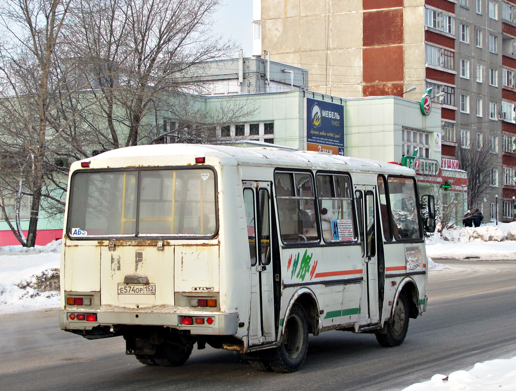 Нижегородская область, ПАЗ-32054 № Е 574 ОР 152