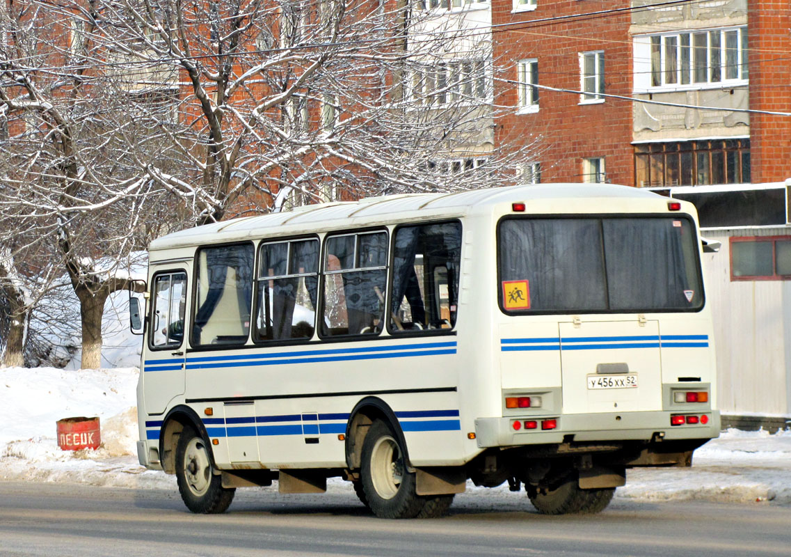 Нижегородская область, ПАЗ-32053 № У 456 ХХ 52